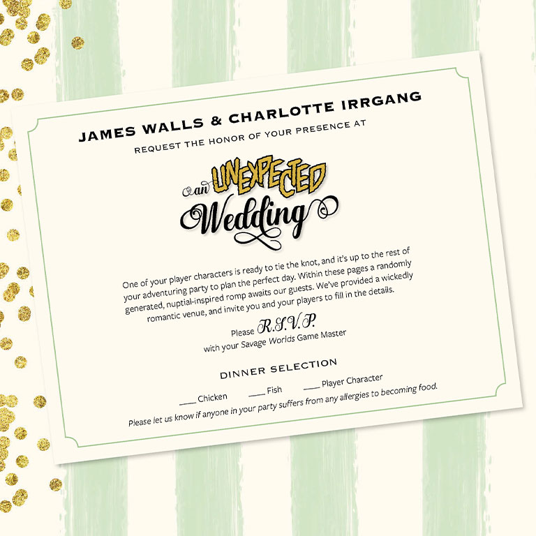 An Unexpected Wedding